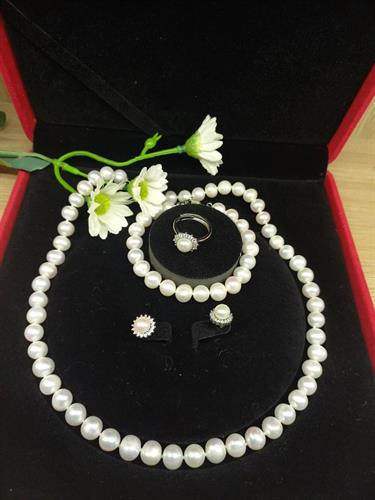 Bộ Ngọc Trai Cao Cấp NTSOTR10001